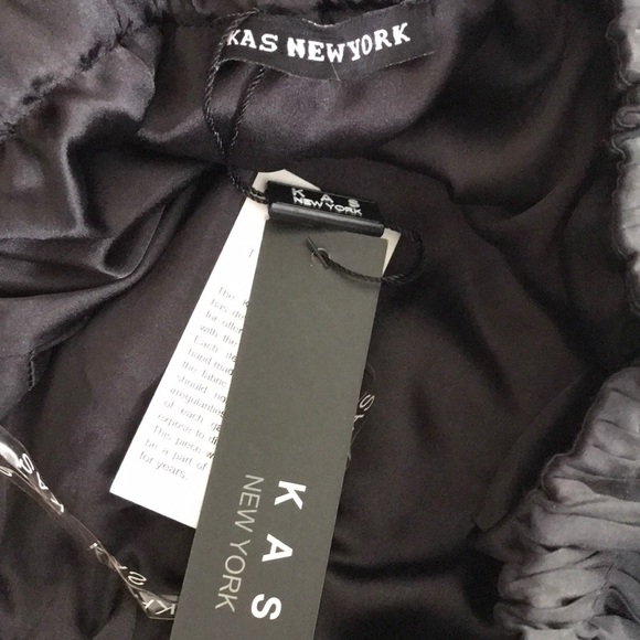 Anthropologie Kas handmade black accordion dress/skirt NWT - Picture 12 of 15